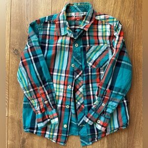 Arizona Jean Company Colorful Checkered Shirt